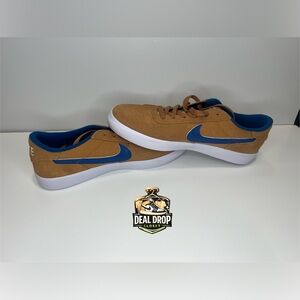 Nike SB Heritage Vulc in Flax and Royal